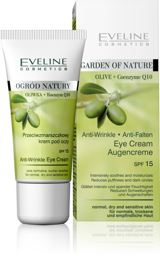 Kem dưỡng da vùng mắt - Eveline Olive + q10 Eye cream