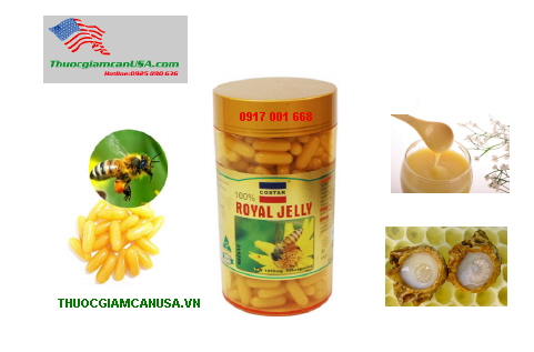 Sữa ong chúa Royal Jelly 1450mg - Sữa ong chúa chính hãng tốt nhất