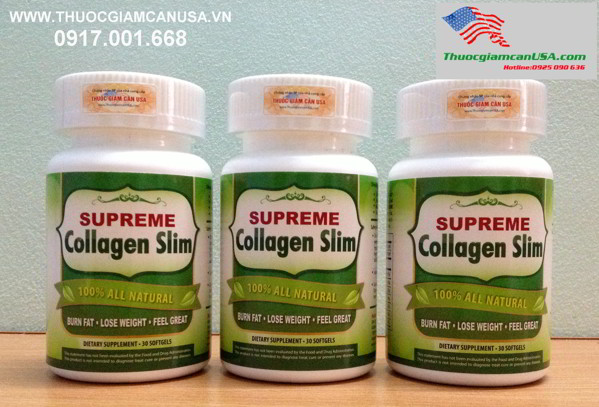 Supreme Collagen Slim cho người khó giảm cân, béo phì, sau sinh